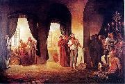 Eduardo de Martino The Trial of the Rebels Spain oil painting artist